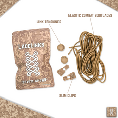 Elastic Combat Bootlaces - LaceLinks
