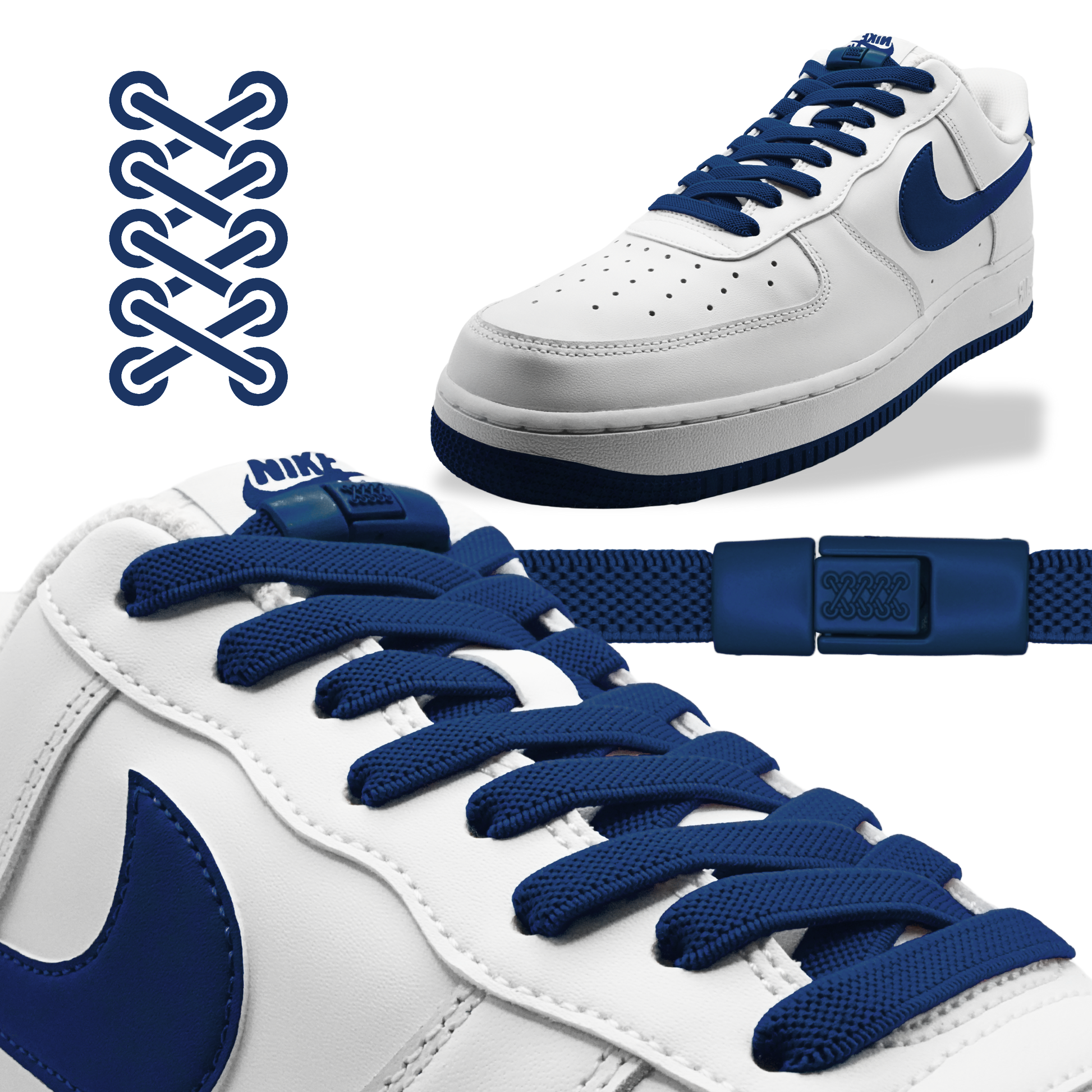 Flat Elastic Shoelaces - LaceLinks