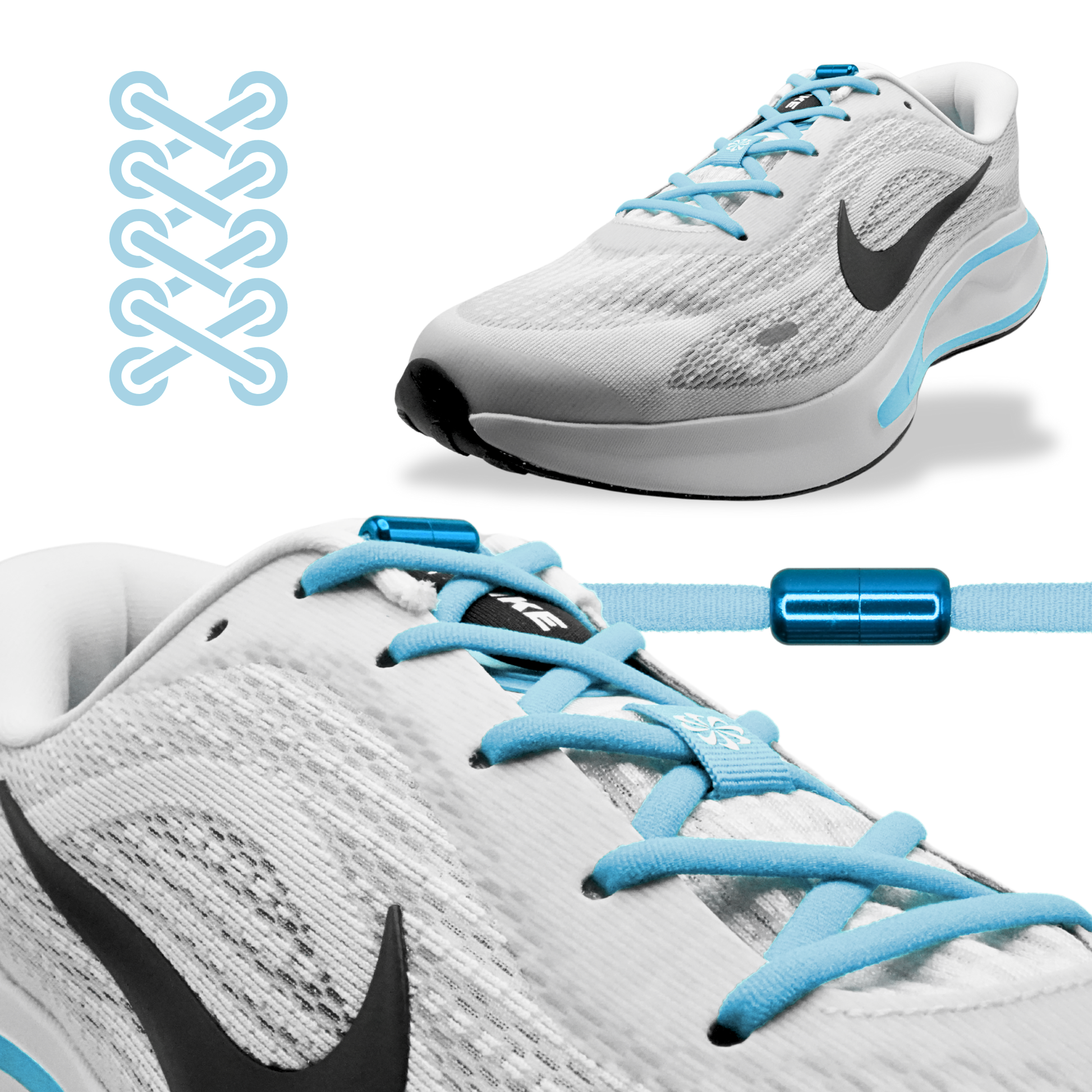 Round Elastic Shoelaces - LaceLinks