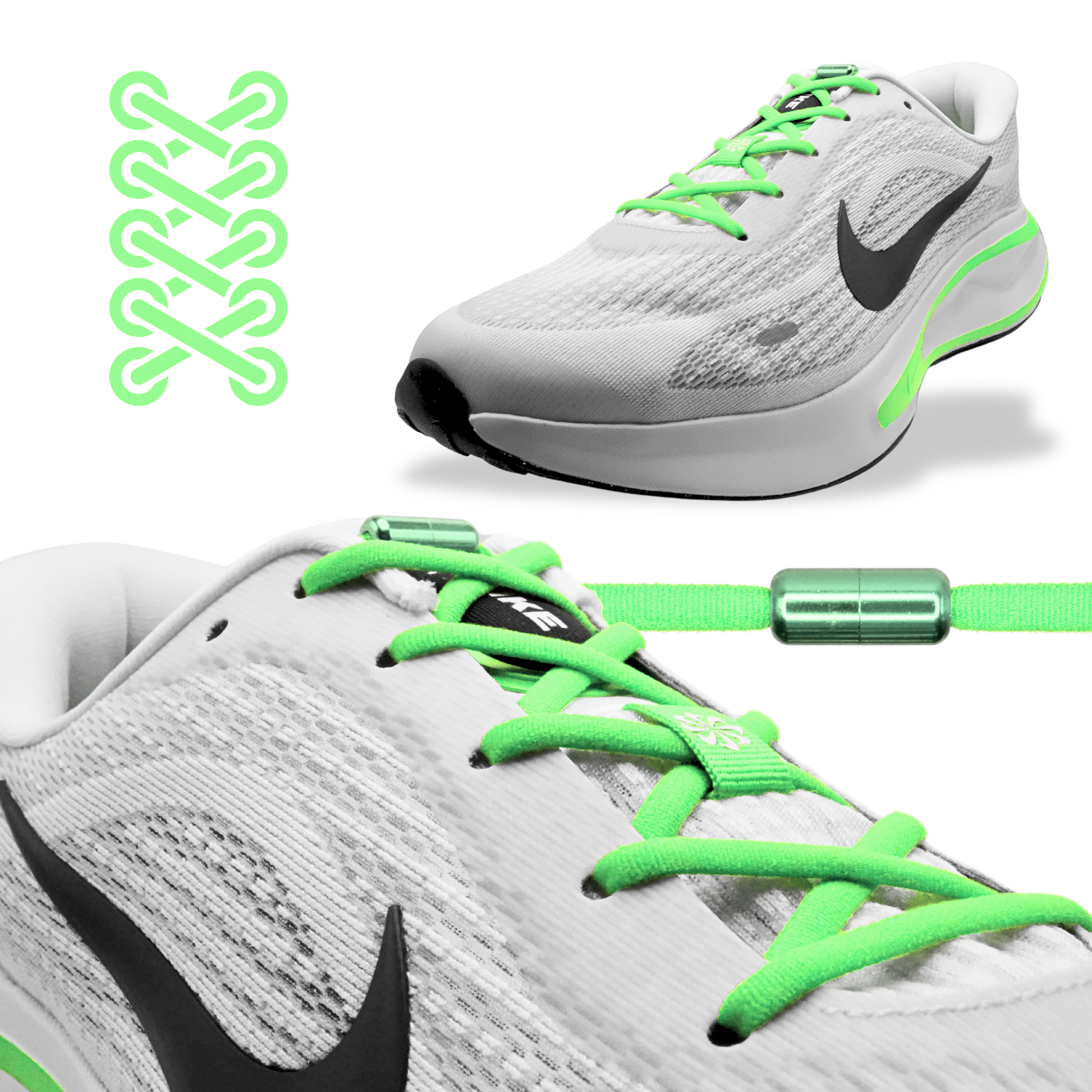Round Elastic Shoelaces - LaceLinks