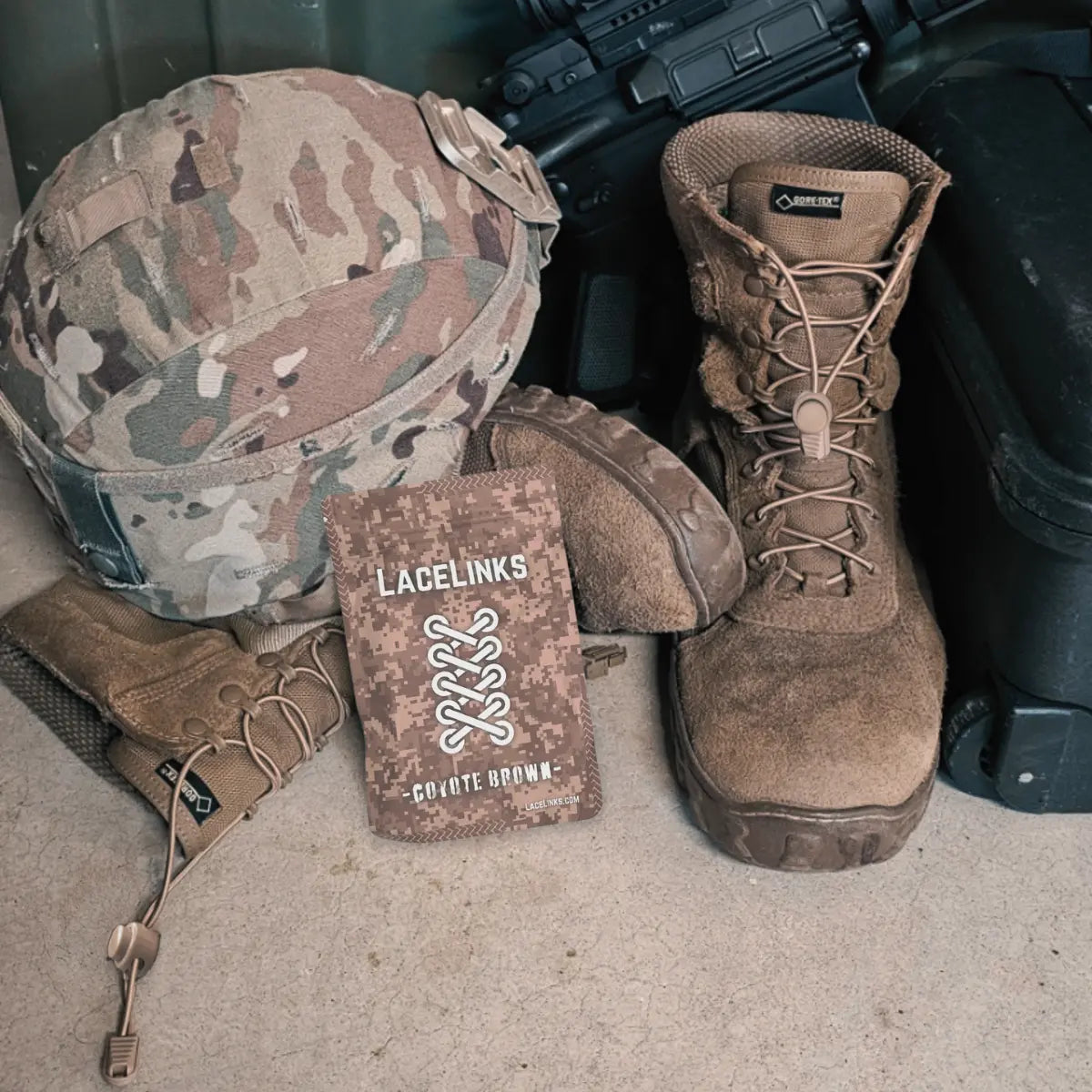 Elastic Combat Bootlaces LaceLinks™